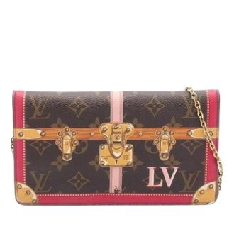 Louis Vuitton Pre-owned Summer Trunks Pochette Weekend - Dames - Pre-owned - Bruin - Maat: ONE Size