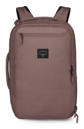 Osprey Aoede Briefpack 22-Liter Water Repellent Recycled Polyester Backpack in Magma Brown at Nordstrom