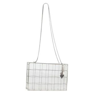 Chanel Pre-owned Plastic Clutch - Dames - Pre-owned - Wit - Maat: ONE Size