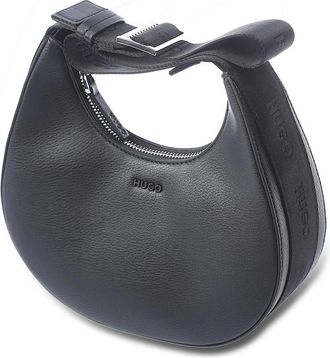 HUGO BOSS Womens Bel 2.0 Hobo Bag - Black - Size: ONE size