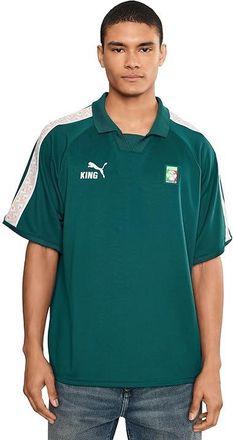 Puma King Fanpack Mexico Jersey Mens Licensed Varsity Green/Puma White/Matte Puma Gold : 2XL, Polyester