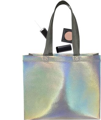 Generic Iridescent Tote Bag For Girls - 35cm Shiny Shopping Bags, Waterproof Holographic Handbag, Eco-Friendly Carry | Lightweight Shoulder For Halloween Part