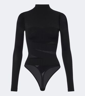 Wolford Infinite Wrap sheer bodysuit