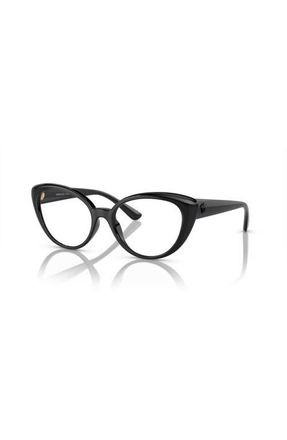 Versace 53mm Oval optical glasses in Black at Nordstrom
