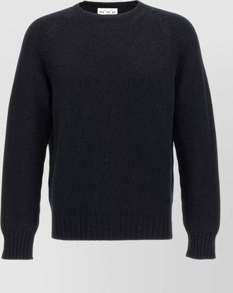 Maryya wool silk cashmere crew-neck sweater