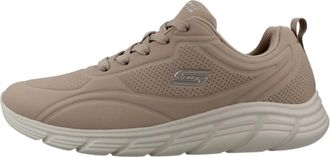 Skechers Bobs Sport B Flex LO - Cool Ease - Dames - Sneakers - Bruin - 35 EU - Schoenen