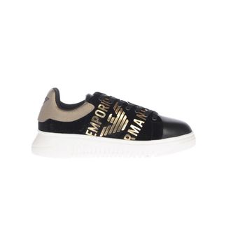 Emporio Armani X4X264Xm 042Nero - Heren - Sneakers - Zwart - 41 1/2 EU - Schoenen