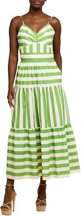 Ciebon Vivienne Maxi Sundress in Green Multi at Nordstrom Rack, Size X-Small