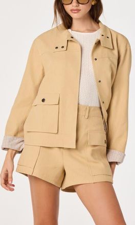 ASTR the Label Beron Jacket in Tan at Nordstrom, Size X-Small