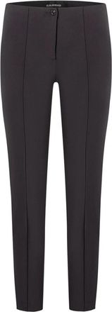 Cambio Stretch Skinny Broek met Pijltjes - Dames - Slim Fit Broeken - Bruin - 2XL - Broeken