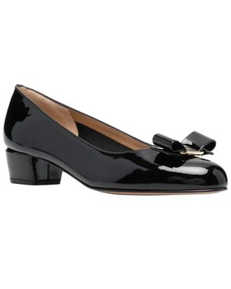 Ferragamo Bow Leather Pump