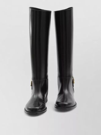 Saint Laurent leather julia boots