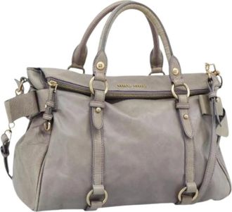 Miu Miu Borsa usata - - Pre-owned - Donna - Grigio - ONE SIZE