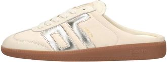 Back70 Back70, Schoenen, Dames, Beige, 39 EU, Katoen, Easter Backless Sneaker
