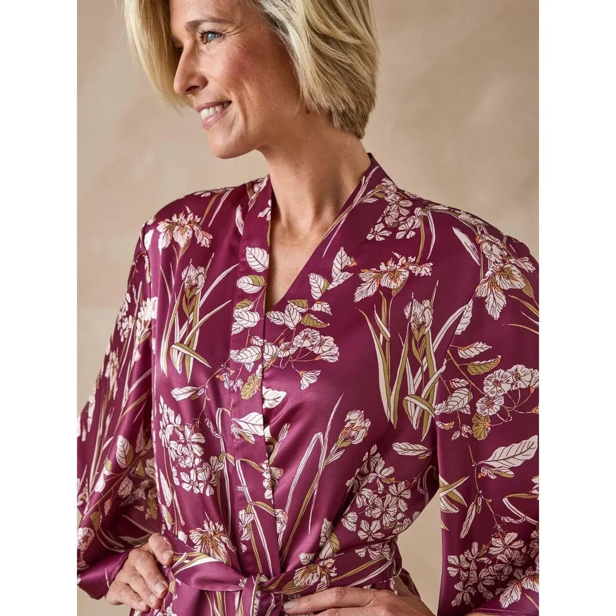 Grande Taille Daxon Peignoir Femme Daxon By Peignoir Kimono