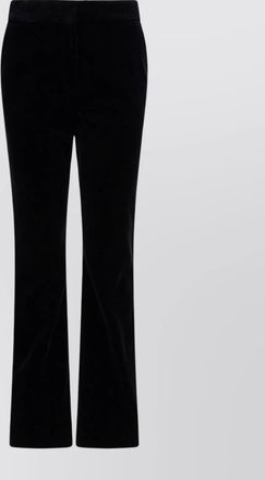 Golden Goose velvet slightly flared tailored trousers