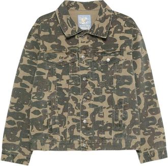 KidSuper Studios Camouflage Button Jacket