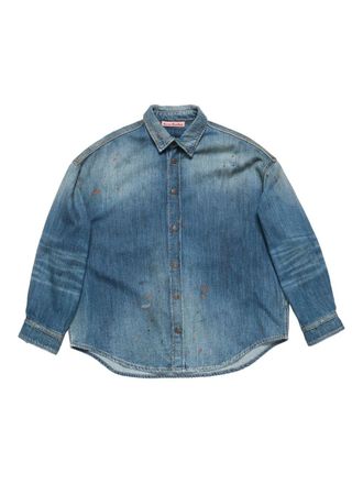Acne Studios denim katoenen overhemd