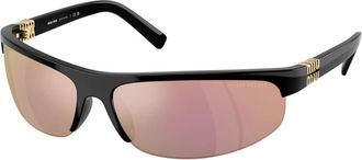 Miu Miu Dames, Accessoires, Zwart, Maat: 70 MM