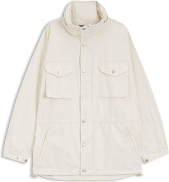 BOSS BY BECKHAM parka jacket in cotton