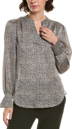 Anne Klein Pleated Blouse