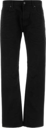 Gucci Black Mid Rise Jeans