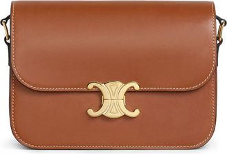 Celine TRIOMPHE CLASSIQUE BAG IN NATURAL TAN CALF LEATHER - Celine - Woman