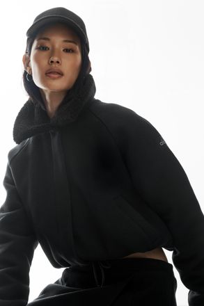 Alo | Alpine Meadow Jacket in Black, Size: Medium