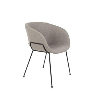 Zuiver Sill&oacute;n en tela gris