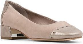 Donald J Pliner Cap Toe Pump in Taupe at Nordstrom Rack, Size 7.5