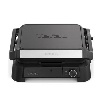 T-fal Parrilla Para Carne Negra De 2000 W Y 600 Cm&sup2; - Gc5108e0 - Tefal