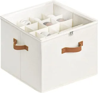 OEM Organizador De Zapatos Plegable, Caja De Almacenamiento De Tela Que Ahorra Espacio Con Tapa Transparente, 3 Asas, Capacidad Para 8-16 Pares - Ulisem