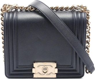Chanel Borsa a spalla Boy Chanel 2021 - Nero