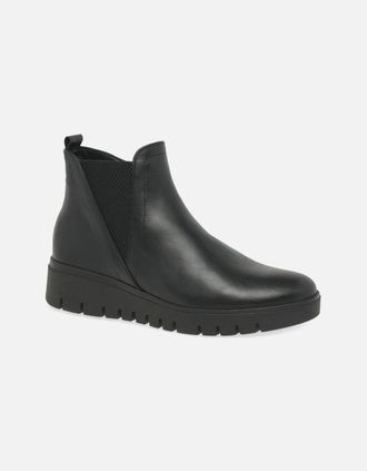 Gabor Womens Dublin Womens Chelsea Boots - Black - Size: 4.5