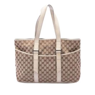 Gucci Bolso Tote Pre-owned - Pre-owned - Mujer - Beige - ONE SIZE