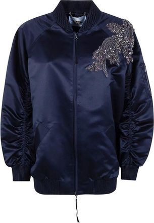 Blugirl Douchesse Patchwork Bomber Jacket