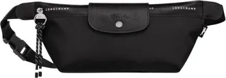 Longchamp Le Pliage Energy heuptas - Dames - Tassen - Zwart - Maat: ONE Size Leer