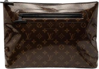 Louis Vuitton Pre-owned Pochette Cosmos - Dames - Vintage Clutch - Bruin - ONE Size - Vintage