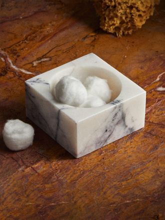 Stoned Marble Block Bowl