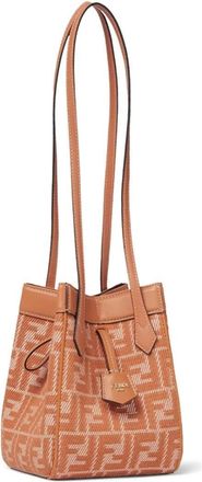 Fendi Beuteltaschen - Mini Origami Bag - Gr. unisize - in Orange - für Damen