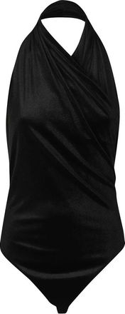 Andamane Body Vina con cuello halter - Tops - Mujer - Negro - XS