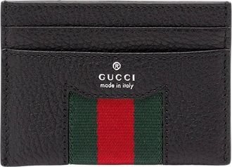 Gucci Cartera Bi-Fold Marca Web - Accessories - Hombre - Negro - ONE SIZE