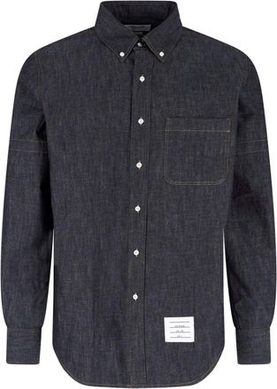 Thom Browne Camicia Denim Armband