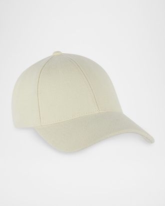 Varsity Men & apos;s Virgin Wool Mid Profile 6-Panel Baseball Cap