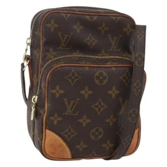 Louis Vuitton Pre-owned Cross Body Bags, female, Brown, Size: ONE SIZE Pre-owned Vintage Monogram Shoulder Bag