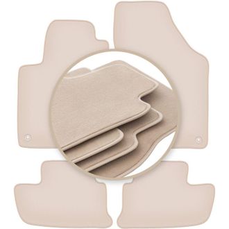 OEM Alfombrillas Beige Premium Para Peugeot Rcz Coup&eacute; 2010-2015