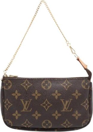 Louis Vuitton Pre-owned Mini Bags, female, Brown, Size: ONE SIZE Pre-owned Mini Pochette Accessoires
