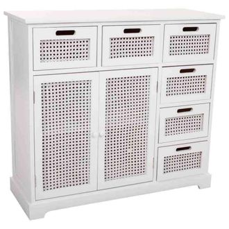Wanderlust Deco Aparador blanco 86x33x78.5h cm