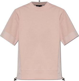 Moncler Tops, Dames, Roze, XS, Katoen, Grenoble Day-Namic