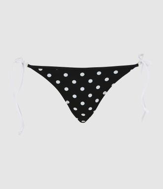 La Nouvelle Culotte de Bain Laura White Dots